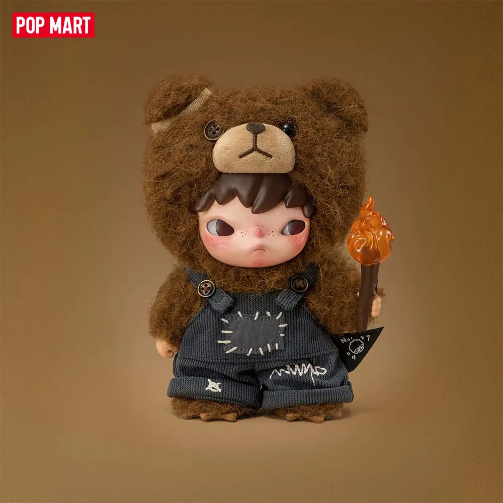POP MART Hirono Living Wild-Fight for Joy Plush Doll,summerwins