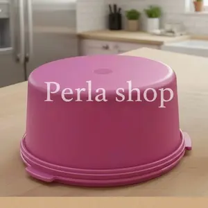 Cake Holder and Pastry Server with Lid – Secure Storage for Fresh Cakes, Easy to Clean, Versatile Design