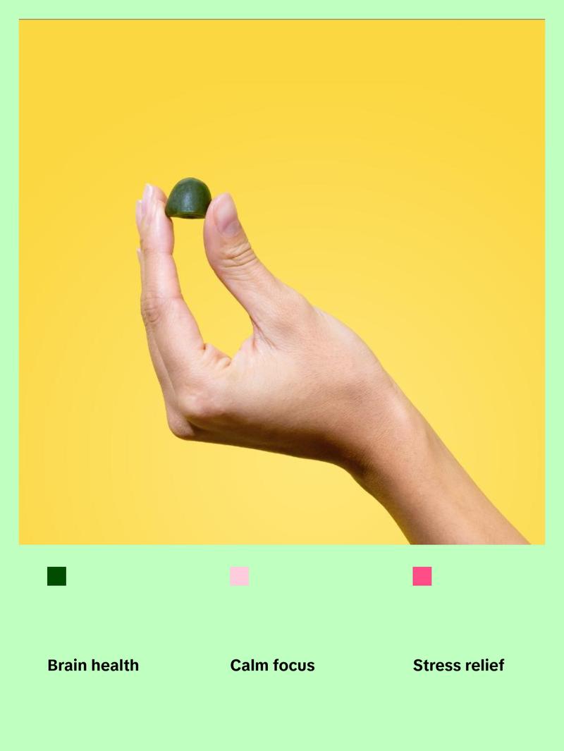 Magnesium Mood Gummies with Sensoril Ashwagandha and L-Theanine for Stress Support and Brain Health