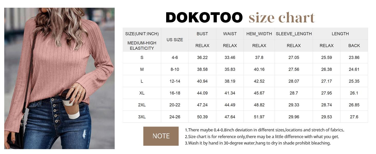 Dokotoo Womens Tops Long Sleeve Lightweight Shirts 2026 Fall Fashion Clothing Trendy Tops Crewneck Knit Basic Tee Dokotoo Womens Tops Long Sleeve Lightweight Shirts 2026 Fall Fashion Clothing Trendy Tops Crewneck Knit Basic Tee