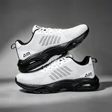 Men’s Daily walking sneakers with an ultra-soft, breathable upper and a non-slip rubber sole; lightweight, comfortable footwear for all-day wear; street-style shoes for commuting, strolls, and outdoor casual activities; fashionable, versatile men’s tra