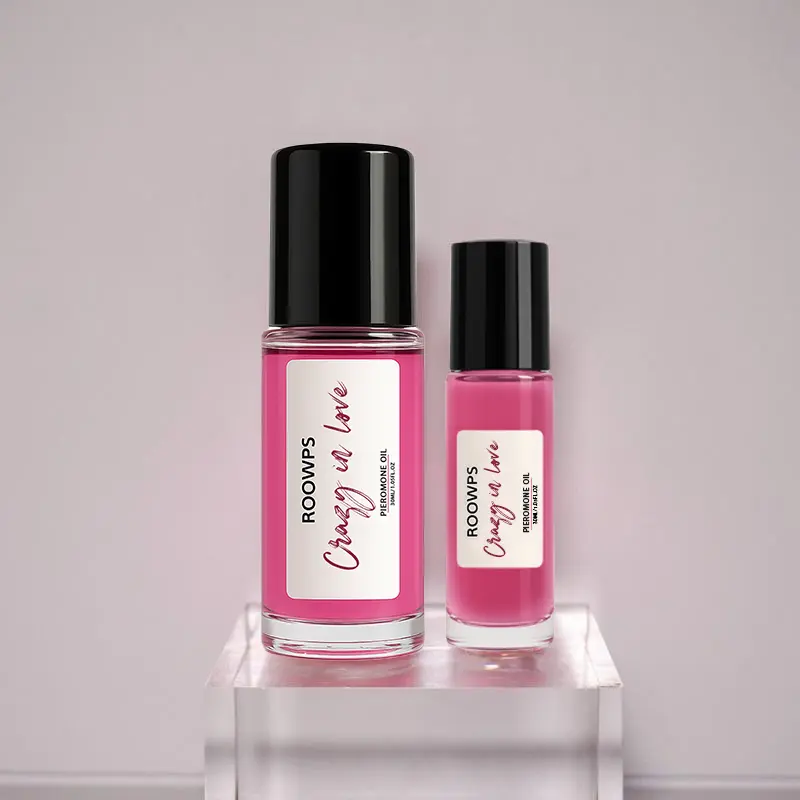 CRAZY IN LOVE ROLL ON OIL LOVE - ROOWPS Cosmetics Women's perfume - Long-lasting fragrance. TikTok Viral Fragrance Dates Nightclub Mood Boost, Essential for a date| Mango, citrus, rose, musk | Eau de Parfum | Mini Perfume.