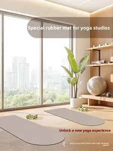 Luxury Round Shape PU Natural Rubber   Non Slip Grip Exercise Fitness    pilates class  Savvi Yogis Stretchable Bungee Wrap Organizer crunchie Solar Eclipse Yoga Mat knee pad yogam at towel pilates board pilates board at home