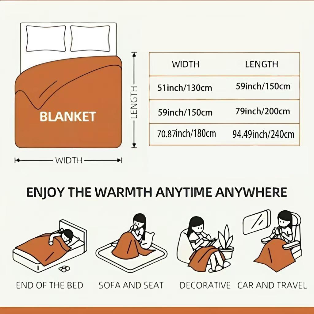 Letter Pattern Flannel Blanket, 1/2 Counts Soft Throw Blanket, Air-conditioned Room Blanket, Warm Nap Blanket for Home & Office, Gift for Lover Letter Pattern Flannel Blanket, 1/2 Counts Soft Throw Blanket, Air-conditioned Room Blanket, Warm Nap Blanket for Home & Office, Gift for Lover