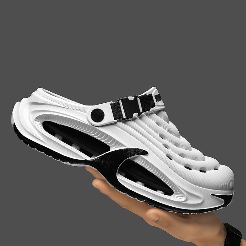 Summer Men's Clogs Outdoor Thick Sole Non-Slip Odor Resistant Durable Quick Drying Soft Beach Sandals Summer Men's Clogs Outdoor Thick Sole Non-Slip Odor Resistant Durable Quick Drying Soft Beach Sandals