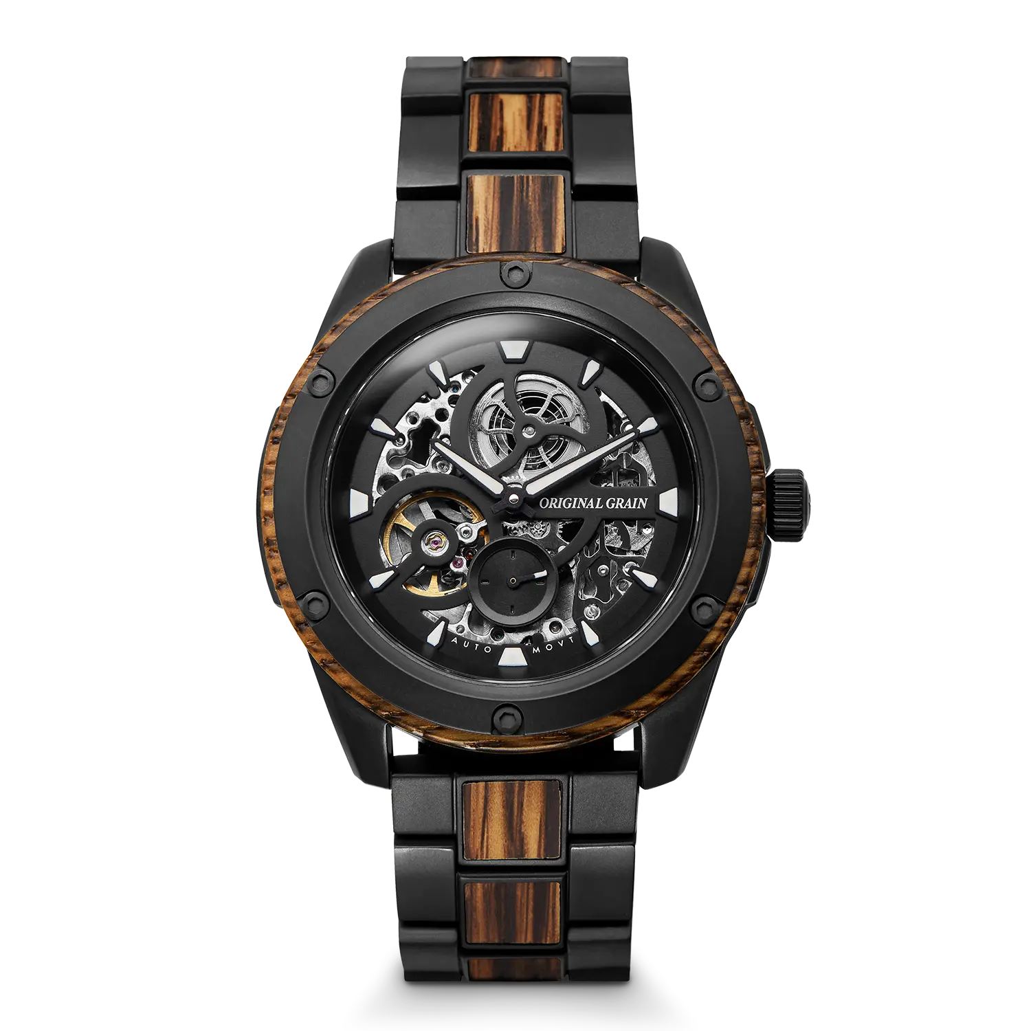 Whiskey Black Rugged Automatic 44mm
