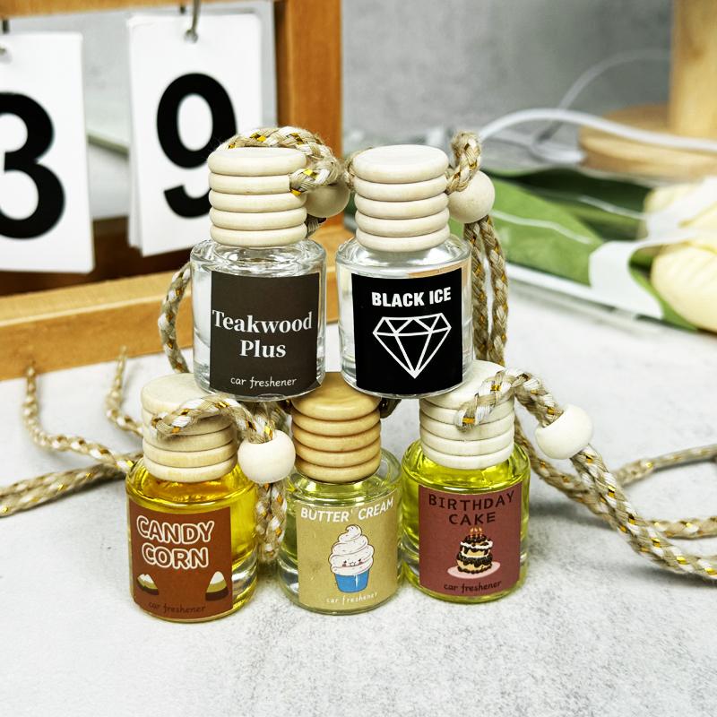 3PCS Scented Car Air Freshener - Long Lasting Car Diffuser - Last 60+ Days teakwood