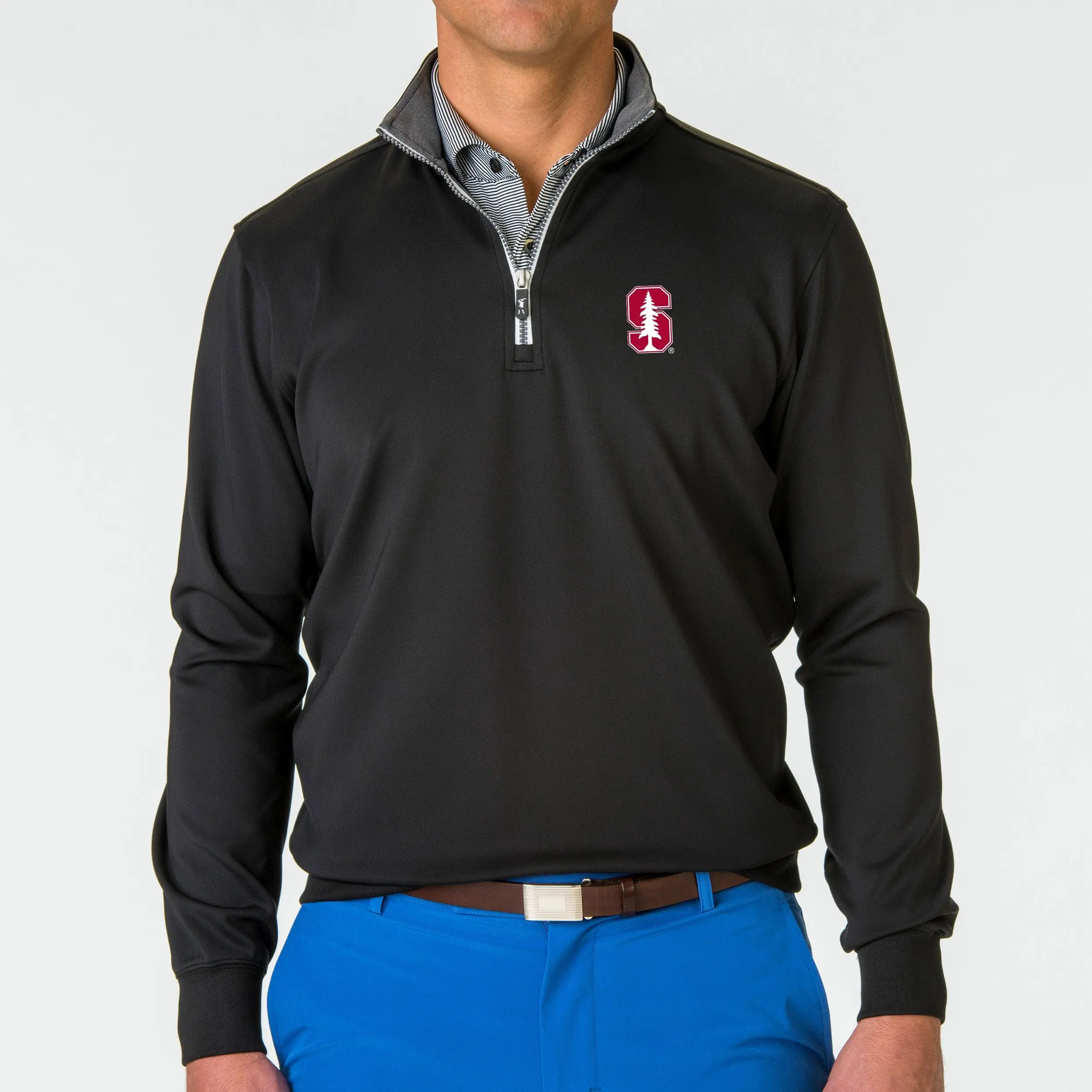 Stanford | Caves Quarter Zip Pullover | Collegiate