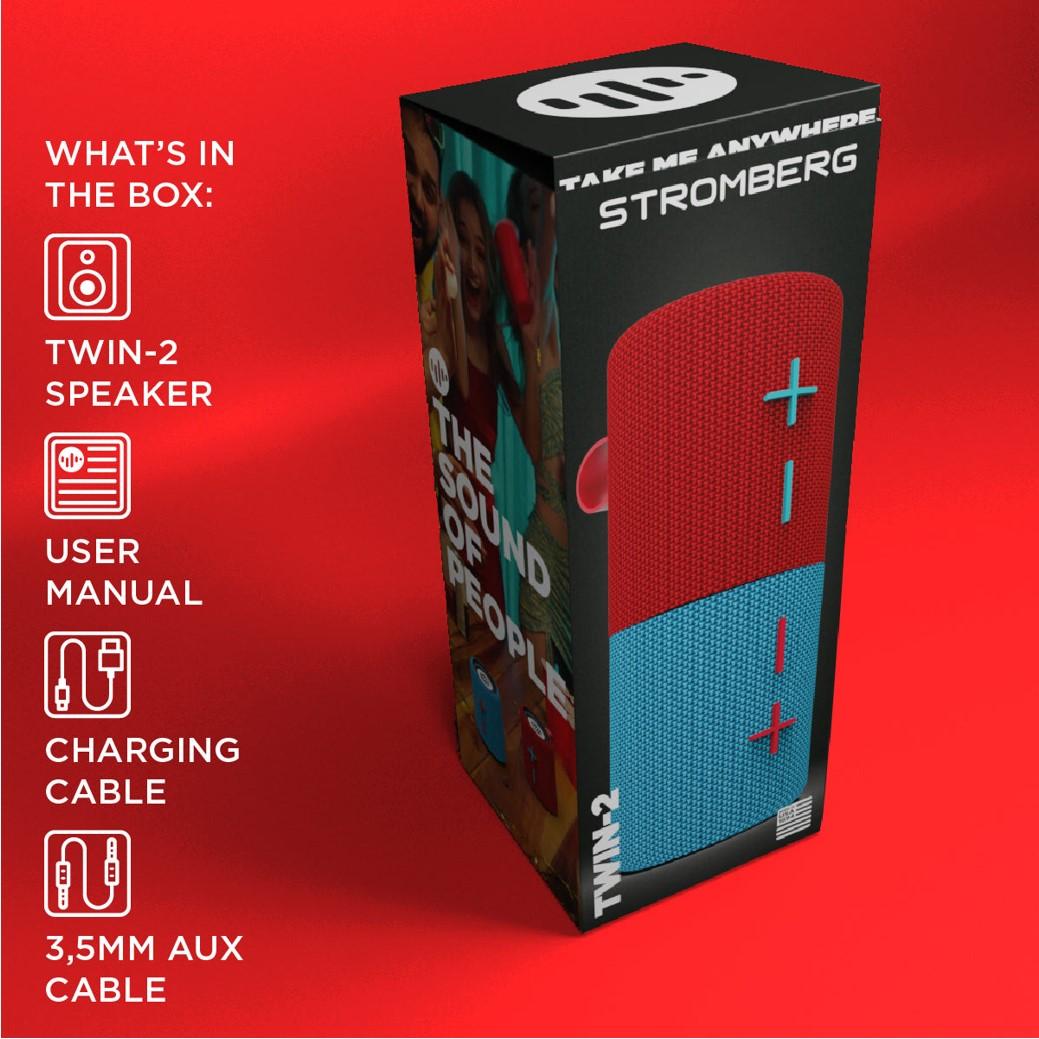 Black Friday 2-in-1 Wireless Speaker Magnetic Speaker Bluetooth Speaker FM Radio Aux Input Sports Outdoor Duo Sound System TWS Pairing AUX Moud Gift for Child Lovers subwoofer Halloween Christmas