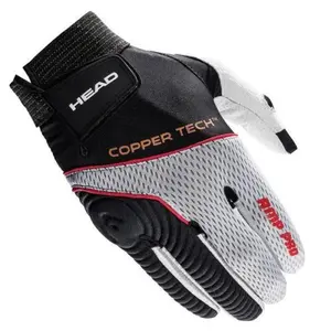 HEAD Leather Racquetball Glove | AMP Pro Copper Tech Glove for Left Hand XL