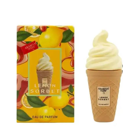 Arabiyat Lemon Sorbet Unisex Eau de Parfum (Edp) Spray - My Perfumes Arabian Scent, Citrusy Fragrance with Lemon Rum Spark, Rum-Vanilla Notes, Sweet Sorbet Lift, 3.4 fl oz Bottle for Adults