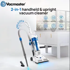 Vacmaster Upright Vacuum Cleaner Power Suction Bagless Vacuum Cleaner Portable Floor Cleaner with 20ft Cord & 13” Cleaning Path for Carpet, Hard Floor and Pet Hair