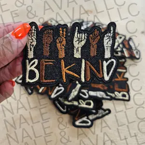 Be Kind Hat Patch (3 Patches)