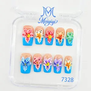 .DP.7328.Colorful Carved Wearable Nail