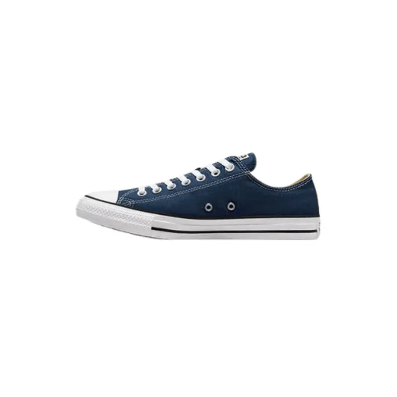 Converse Men's All Star Ox 'Navy' Classic Low-Top Canvas Sneaker, Casual Lace-up Footwear