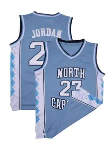 Men's Basketball Jersey #23 Blue Sleeveless Polyester Classic Tank Top with Embroidery for Basketball Fans Sports Clothing Loose Fit 100% Polyester