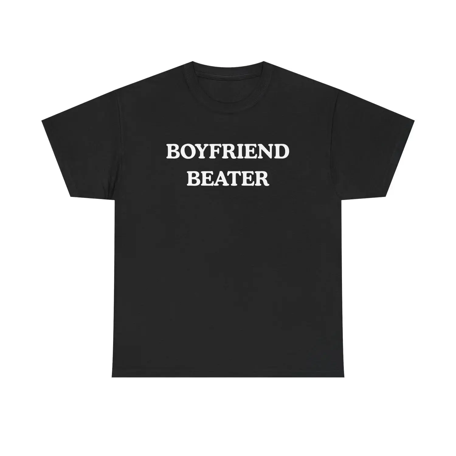 Women's Heavy Cotton Short Sleeve Graphic Tee - Soft, Comfy Streetwear, Casual Boyfriend Beater, Hate-Themed Funny Top, Fits Women, Ideal Summer Gift