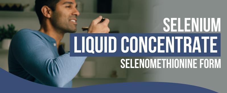 Selenium Liquid Concentrate | 200 mcg Selenomethionine 300 Servings Supports Antioxidant Protection, Immunity & Thyroid – 2 oz Healthcare Fitness