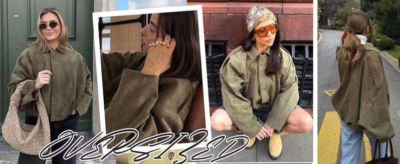 HVEWARM Women's Faux Suede Bomber Jacket Fall Winter Lapel Pilot Coat Casual Oversized Long Sleeves Zip Up Trendy Streetwear Outerwear Soft Luxe Look Classic Trendy Twist