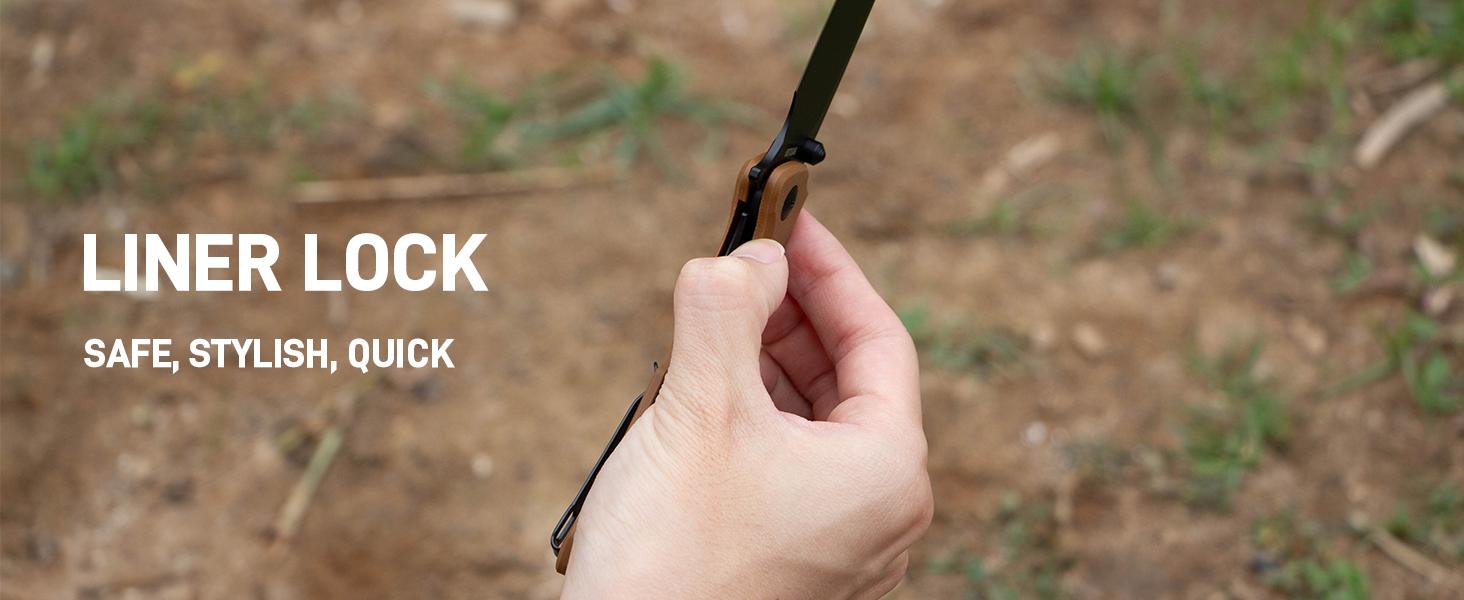 Artisancutlery Tradition V2 Pocket knife with AR-RPM9 Blade and G10 Handle Folding Knives for Christmas gift Outdoor, Caming and Daily Tasks Survival Tools Survival Equipment Set