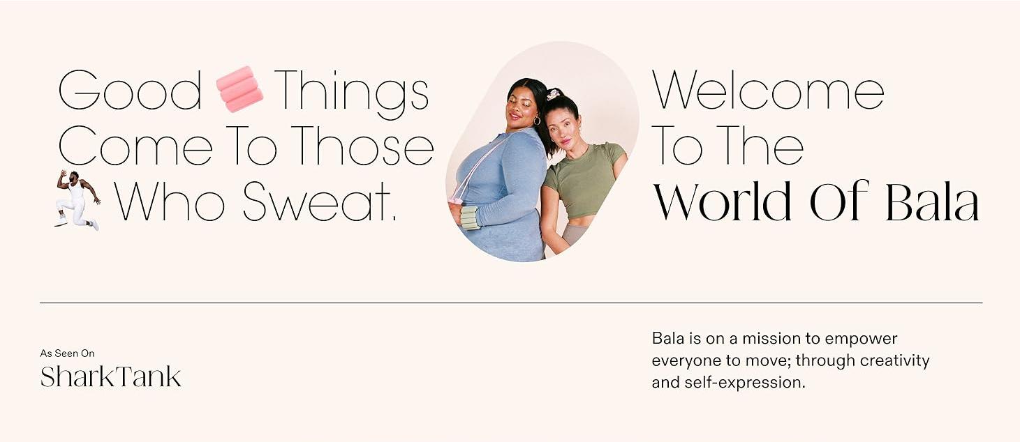 Bala Power Ring, 2-in-1 Kettlebell & Dumbbell - Full Body Home Gym Workout Equipment for Strength Training, HIIT, Pilates, & Aerobics Exercises