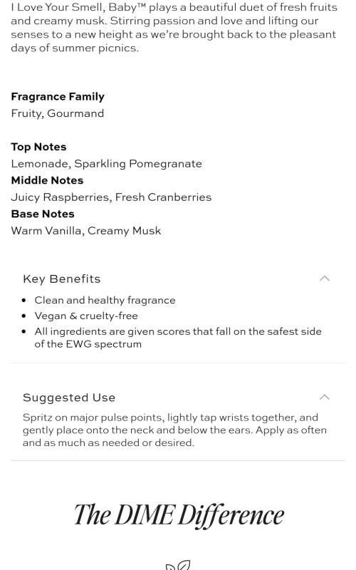 I Love Your Smell, Baby™ Perfume I Love Your Smell, Baby™ Perfume