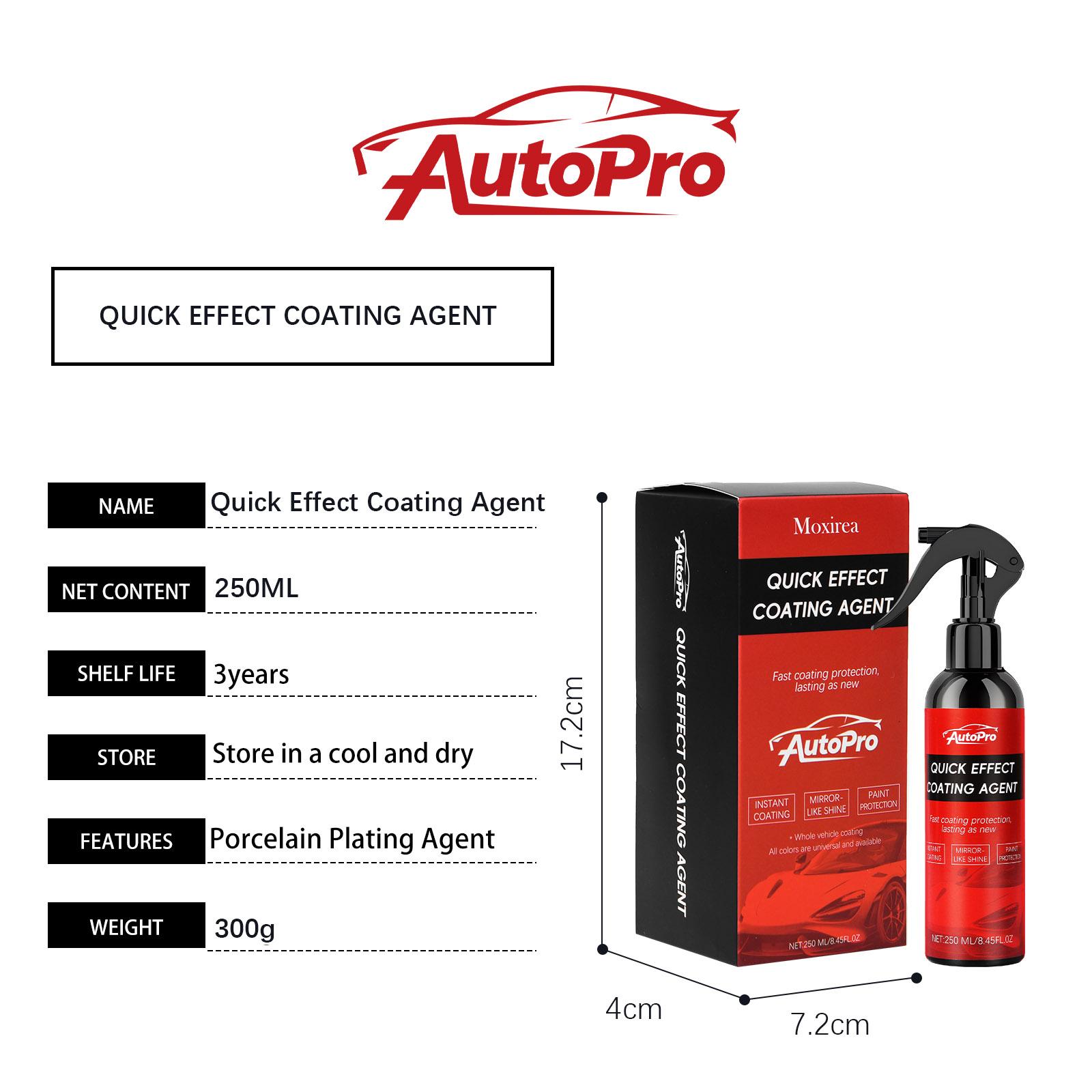 Nano car coating spray - professional coating spray, featuring excellent water bead formation and UV protection, car paint care spray