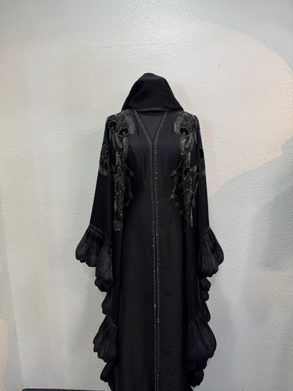 Butterfly Style Dubai Abaya - BBC Elegant Design with Unique Patterns and Sleeves