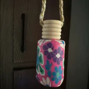 Botanical Blessing Bottle Clay Diffuser  – Herbal Intention Bottle – Handcrafted Apothecary Ritual Bottle