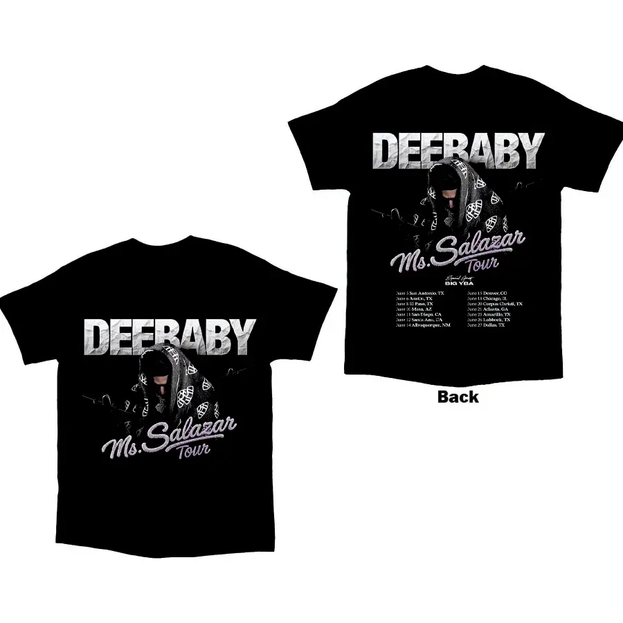 Deebaby Rap Graphic Tee Vintage Texas Streetwear Merchandise Shirt Top For Men XY030603