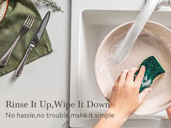 USELUCK 21-Piece Non-Stick Cookware Set with Hanging Rack, Removable Handles for Camping & Baking, Stackable Oven Safe RV Friendly Cookware, Multiple Colors and Combinations Available