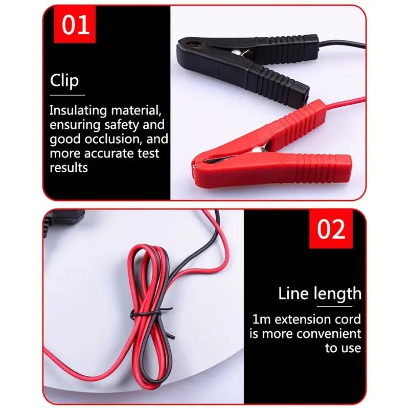 Car Automotive Circuit Tester Portable Battery Diagnostic Checker Tool Professional Car Relay Tester for Easy Troubleshooting and Accurate Readings