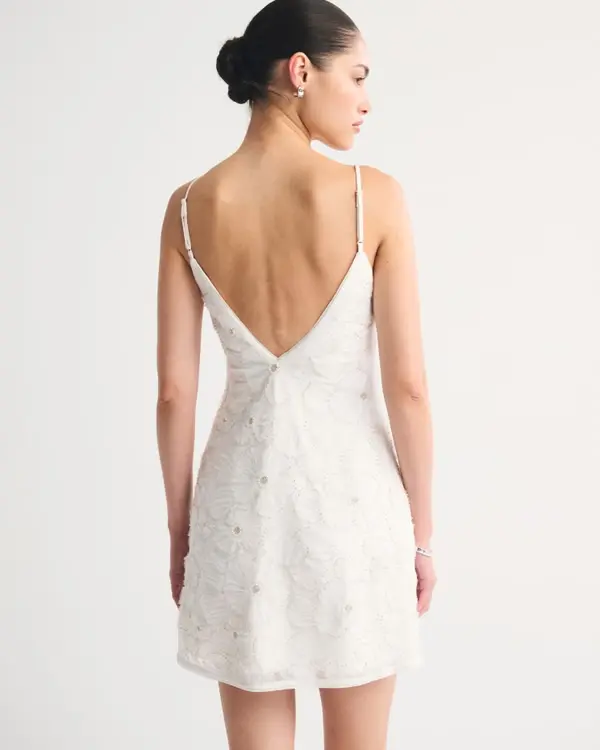 Embellished Shift Mini Dress - TikTok Shop