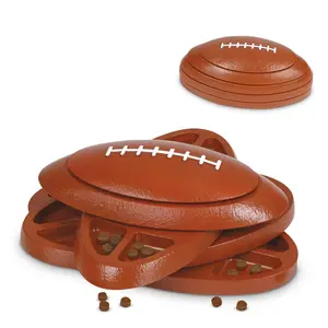 Brightkins Touchdown Time Interactive Treat Puzzle Board Dog Toy