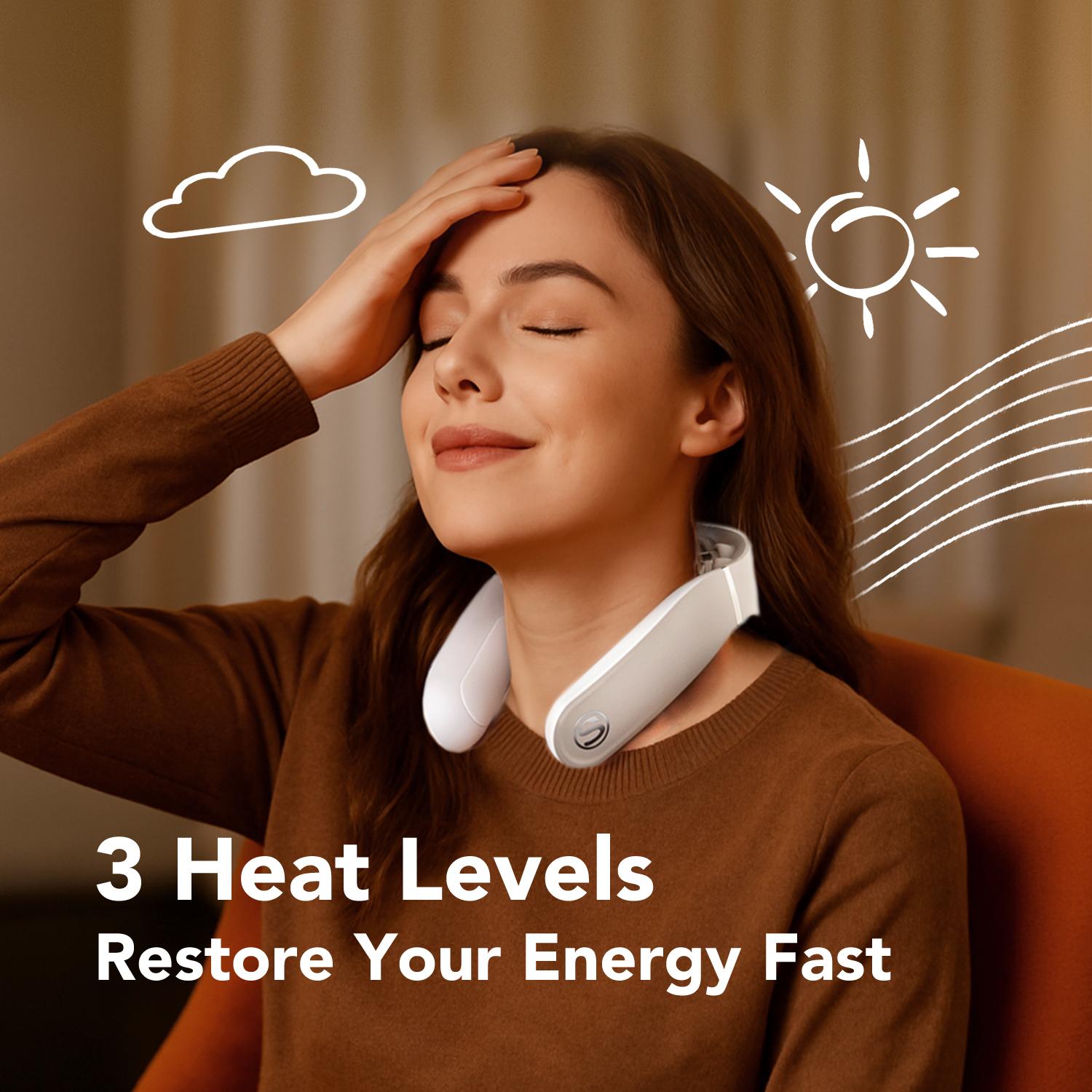 SKG GS500-N Deep Neck Massager with Heat for Daily Stress Relief, Best Gift SKG GS500-N Deep Neck Massager with Heat for Daily Stress Relief, Best Gift