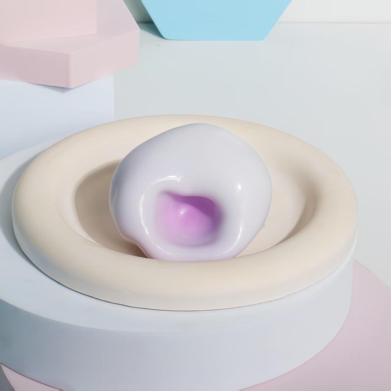 Ice Skin Sticky Rice Ball DIY Moldable Slow Rebound Stress Relief Toy, Mochi Squishy, Handmade Relaxing Squeeze Fun, Perfect Gift for Kids & Adults