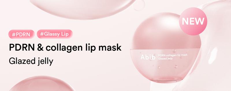 [Abib official] Abib PDRN Collagen Lip mask Glazed Jelly｜Nourish, Hydrate, Shea Butter, Revitalize for your Flaky and Dry Lips, Comfort, Lipbalm