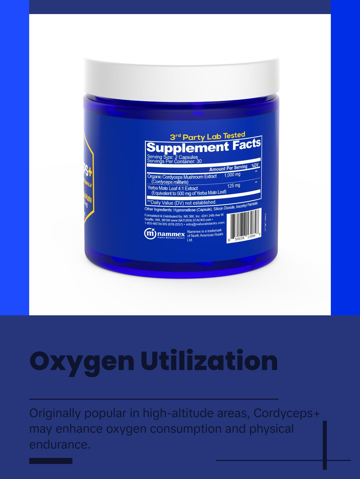 Cordyceps+ The advanced brain energy formula.*