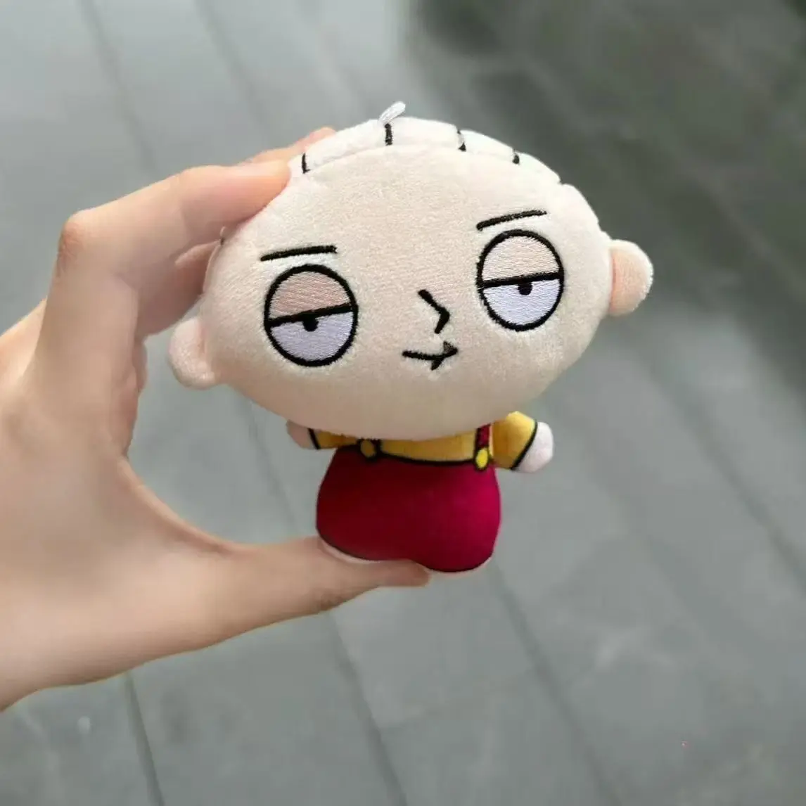 Weird House Abstract Evil Dumpling 10cm Printed Plush Doll, Anime Peripheral Toy Figure