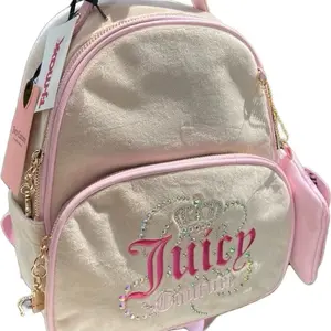 Juicy Couture Mini Backpack with Rhinestone Embellished Logo