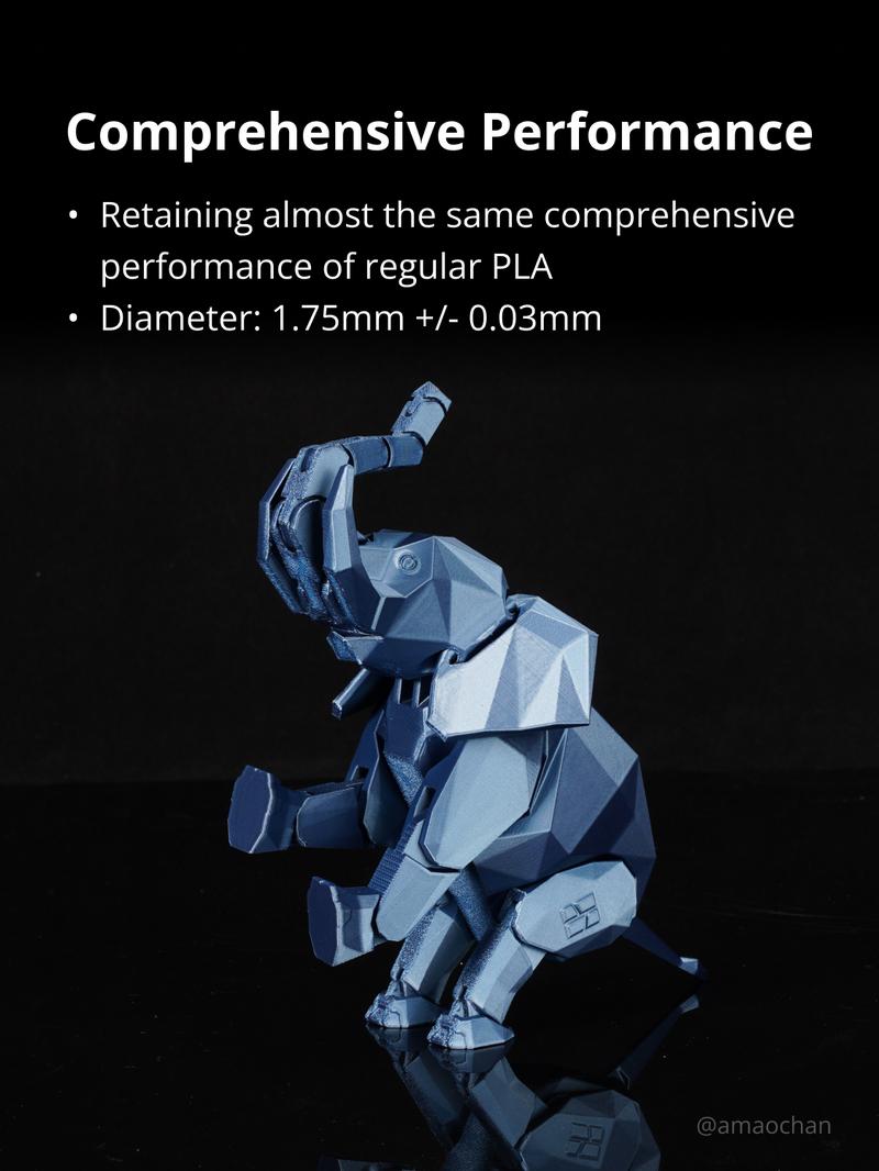 Bambu Lab PLA Metal, 3D Printing Materials and Filaments, Bambu Lab