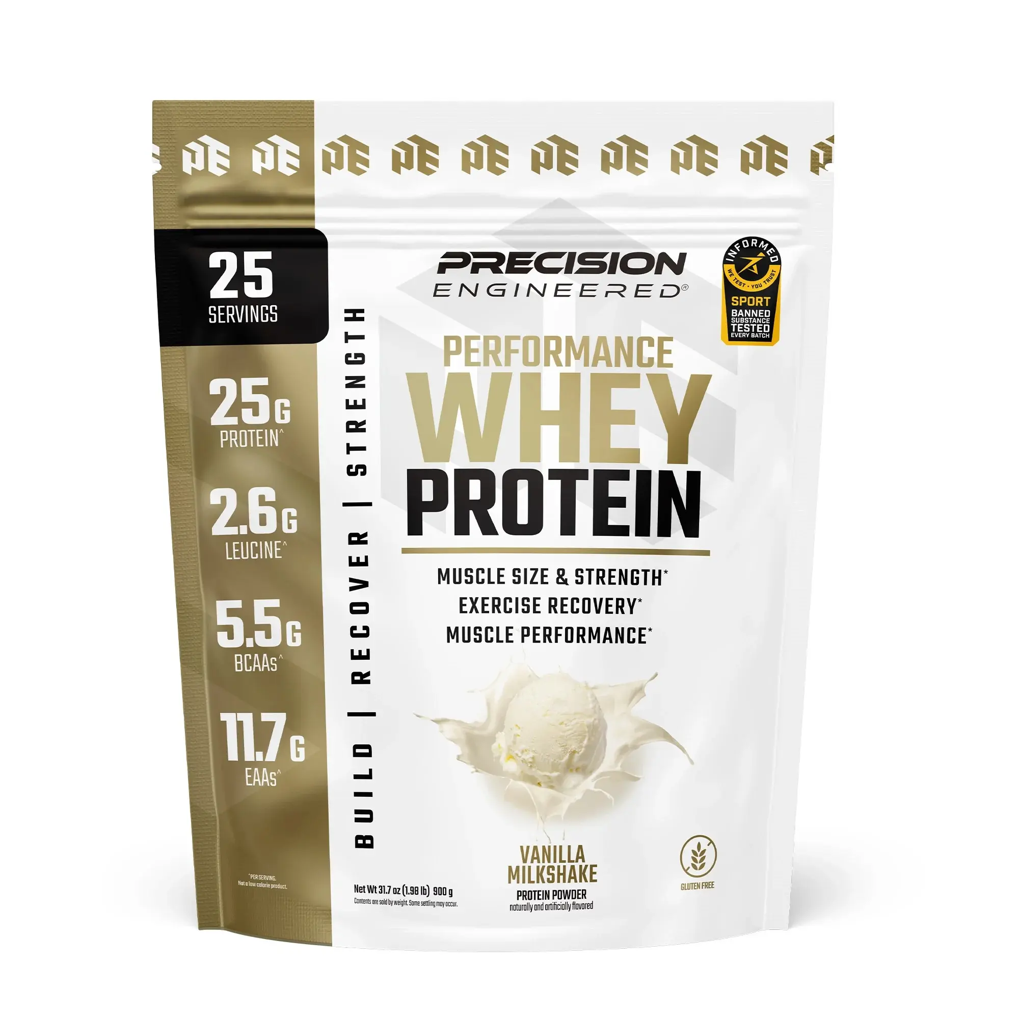 Performance Whey Protein - Vanilla Milkshake (25 Servings)