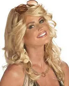 Blonde Discorama Mama Adult Wig