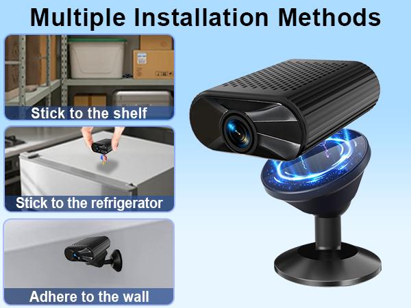 Magenetic Wireless  Camera, Auto Night-Vision ,1080P high-definition camera,Motion  detection,Nanny Cam,Office and car monitoring cameras for home ,Safety,Tiny size