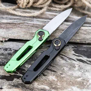 Outdoor Folding push button lock tiny pocket knife,G10 Non-Slip Handle,Shrap Outdoor EDC essential hunting Tool for Camping,Hiking,Fishing,Driving&Survival,Perfect for Gift tactical elegance high-quality stainless steel seatbelt cuter