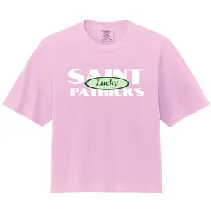 Lucky St. Patty Heavyweight Crop T-Shirt