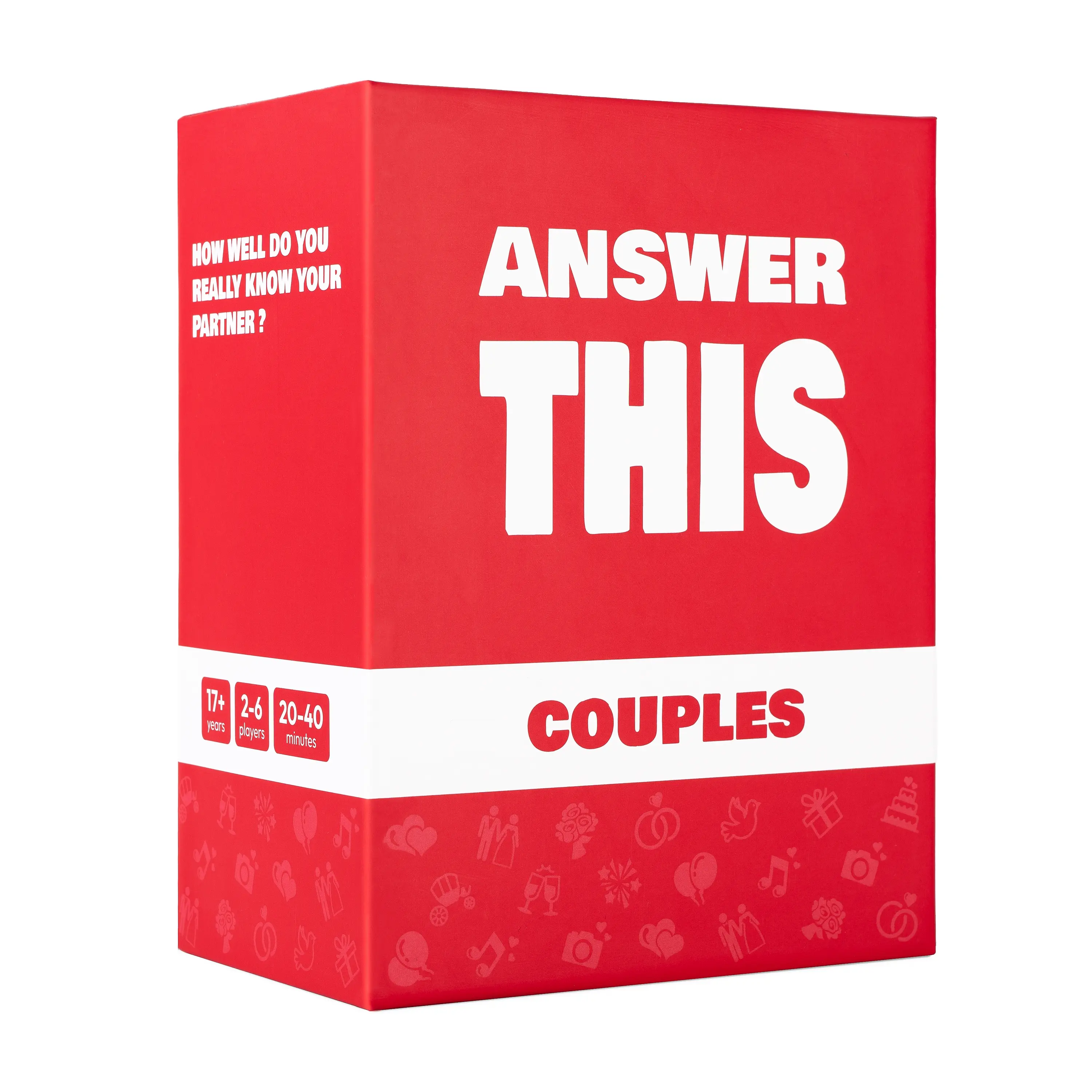 Do You Really Know Your Partner? - Answer This: Couples Game for Adults - 150 Conversation Cards for Date Night - Couples Gift for Valentines, Anniversary or Engagement