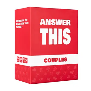 Do You Really Know Your Partner? - Answer This: Couples Game for Adults - 150 Conversation Cards for Date Night - Couples Gift for Valentines, Anniversary or Engagement