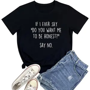 Women's funny and humorous graphic tee for women Graphic T-Shirt - Short Sleeve Crew Neck Regular Fit Casual Wear | Soft & Breathable Fabric, Durable Print, Everyday Comfort, Machine Washable