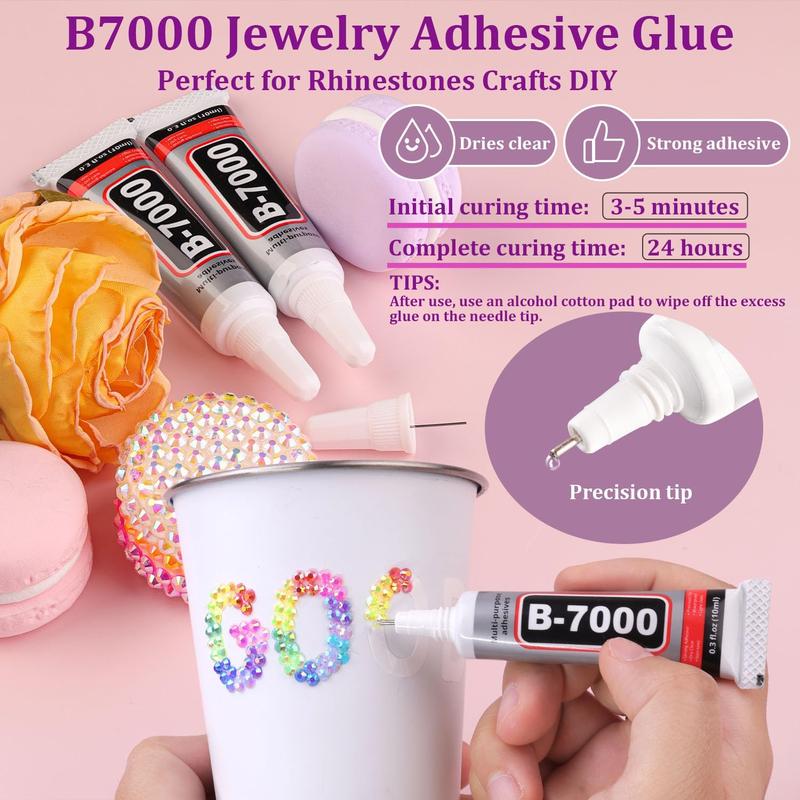 40000Pcs 40 Colors Jelly Rhinestones for Bedazzling, 3mm Multicolor Resin Flatback Gems for Diamond Art, Bedazzler Kit with 3Pcs 10ml B7000 Jewelry Glue for Crafting Book Shoes Nail Art 40000Pcs 40 Colors Jelly Rhinestones for Bedazzling, 3mm Multicolor Resin Flatback Gems for Diamond Art, Bedazzler Kit with 3Pcs 10ml B7000 Jewelry Glue for Crafting Book Shoes Nail Art